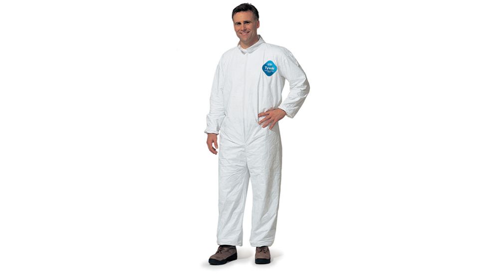 Forensics Source Tyvek 1424A Coveralls, Medium 3-5411