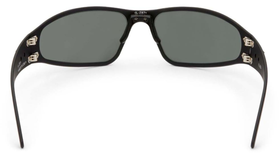 Gatorz Wraptor Milspec Ballistic Z87.1 Sunglasses, Blackout Frame, Smoke w/Anti-Fog Lens, GZ-02-002
