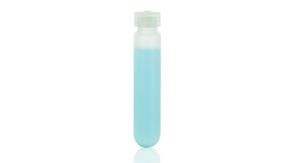 Globe Scientific Oakridge Style Centrifuge Tubes, Pack of 12, 10ml, Transparent, 6320