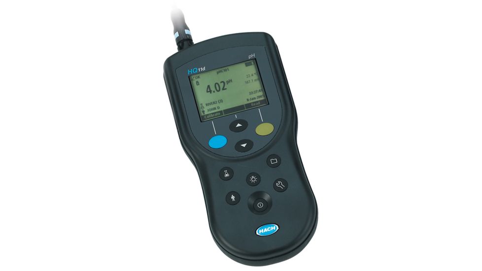 Hach Hq11d Port Meter Ph/mv HQ11D53000000, Unit EA