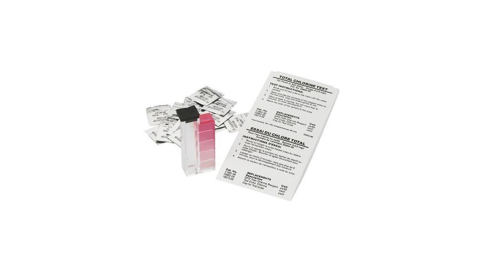 Hach Kit Test Cube Total Chlorine 2060400, Unit EA