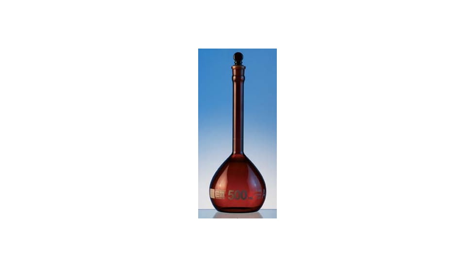 Hirschmann Flask Amber 50 Ml PK2 264-G-50