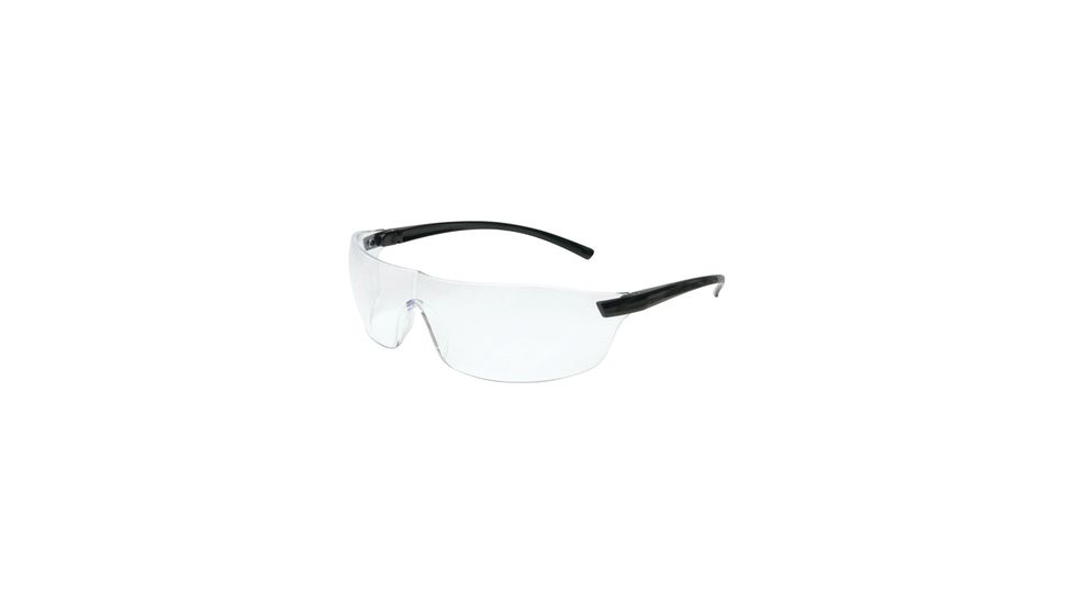 Howard Leight Hyliner Basic Eye Protection Black Frame And Clear Lens