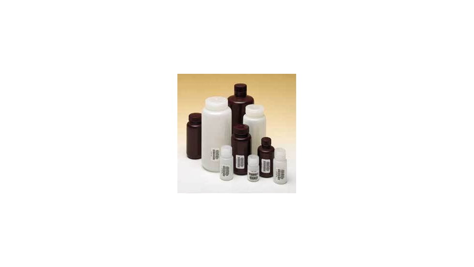 I-Chem Jar Hdpe W/M Amber 250ML CS72 N301-0250