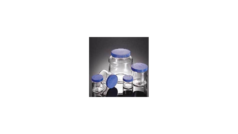 I-Chem Wm Clr Jar W/PTFE CS-12 8 Oz 121-0250