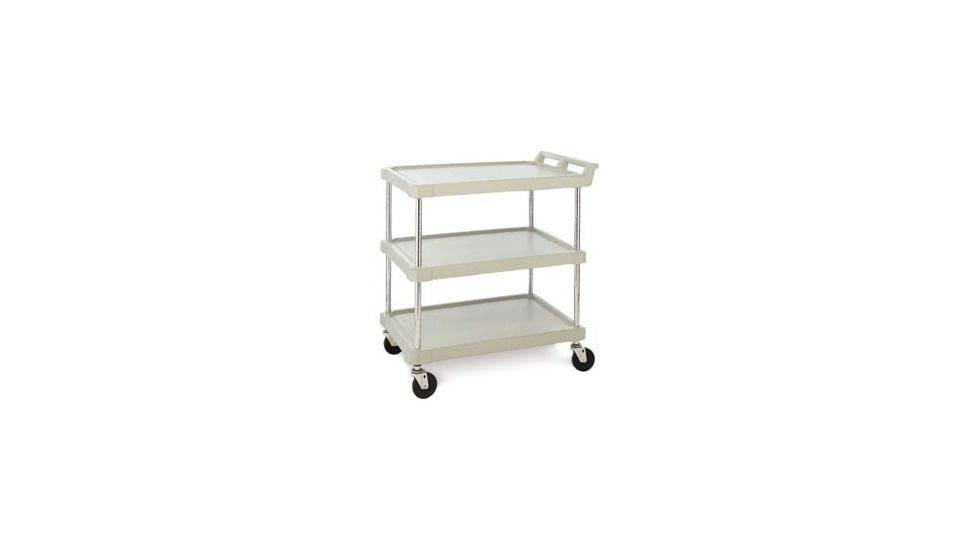 Intermetro Industries Cart 3SHLF Gray 45.5X71X84.5CM BC1627-34G