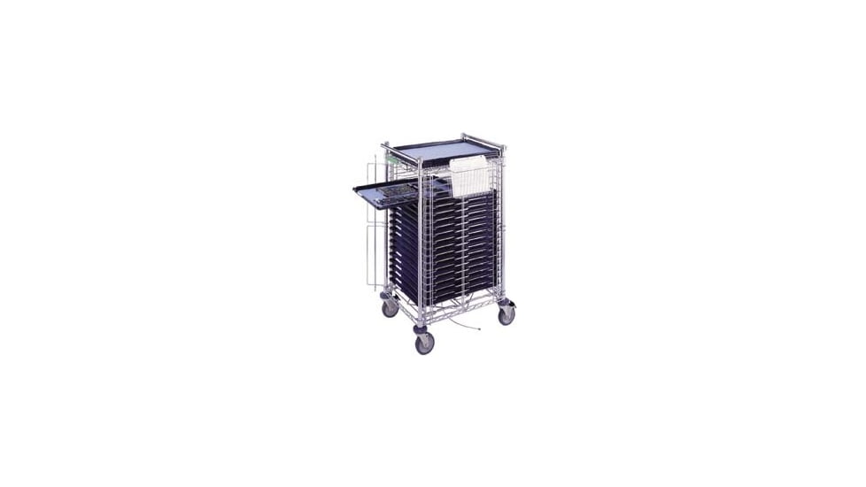 Intermetro Industries Smart Tray Cart 28X22X63 CBNTC30M