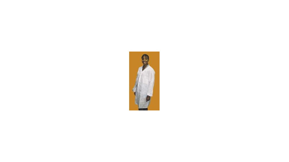 International Enviroguard Labcoat Pp Pocket Pencuff Cs50 2025XL, Unit CS