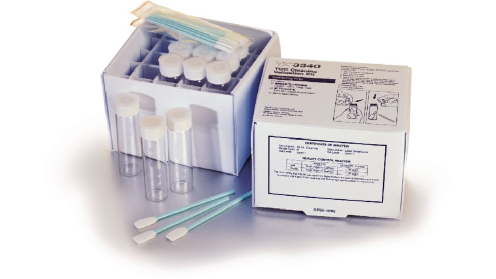 ITW Toc Cleaning Validation Kit TX3340 Toc Cleaning Validation Kit, Each