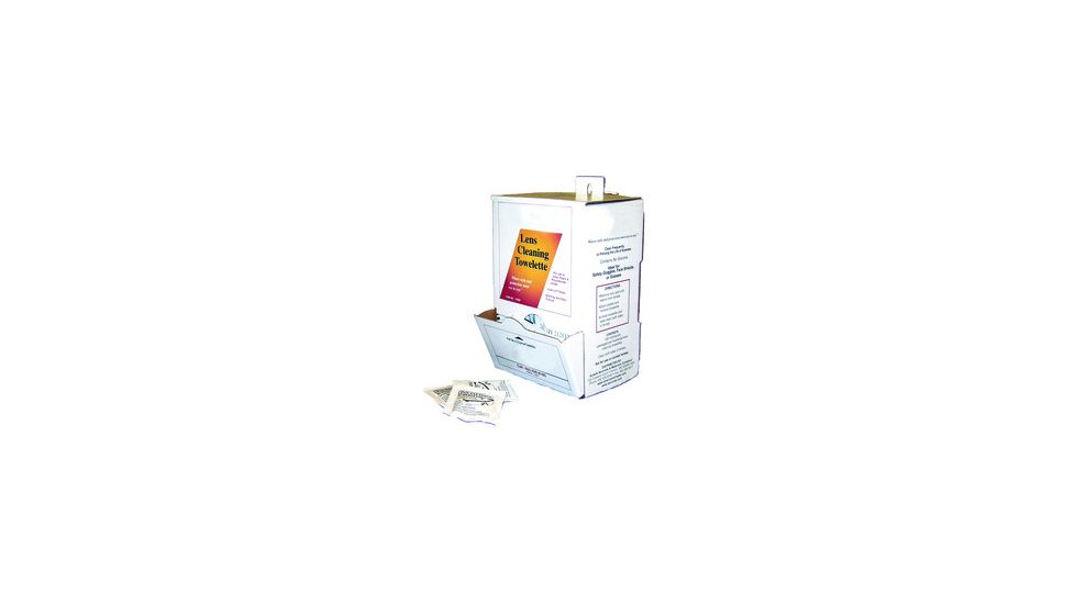 Jackson Safety Lens Cleaning Station Lens Cleaning Towelettes, Universal 14551