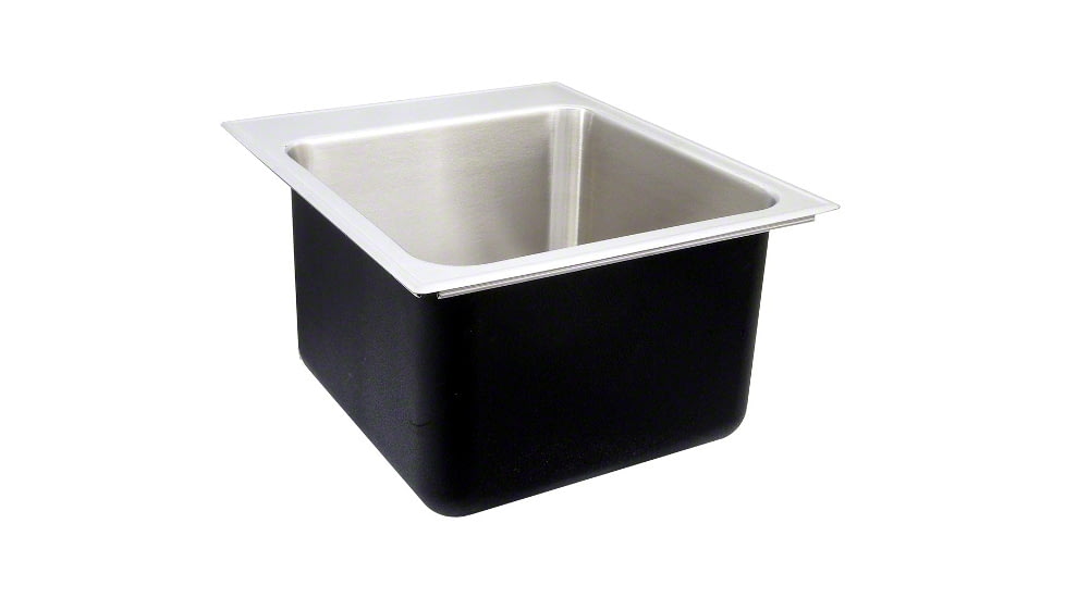 Just Manufacturing Sink W/ Faucet Ledge Snglebowl SLX2219A-GR