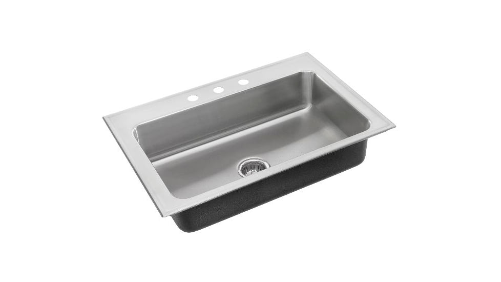 Just Manufacturing Sink W/ Ledge Sngle Bowl 22X31 SLXD2231AGR