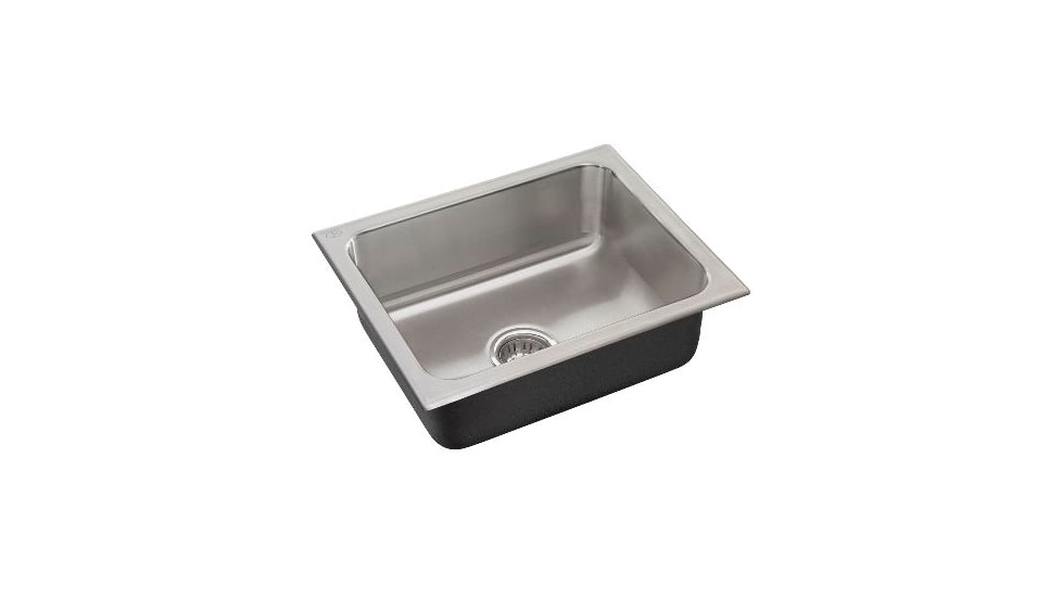 Just Manufacturing Sink W/O Faucet Ledge Ss S-1719-A-GR