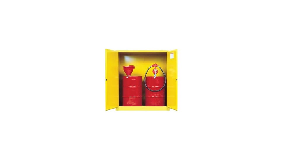 Justrite Cabinet 2-DR Man Vert 110GL 899100