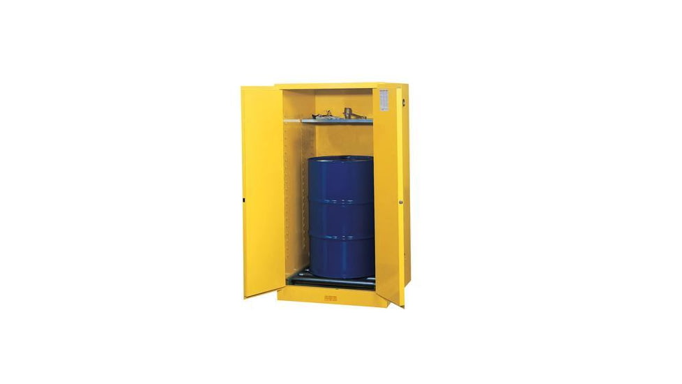 Justrite Cabinet Mr Yl Flam Vdrm Ex 55G 896260