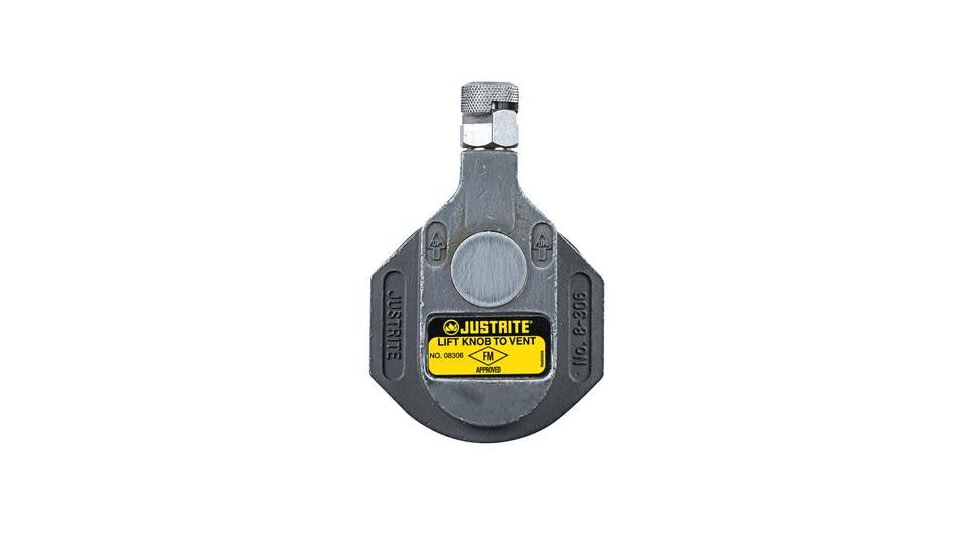 Justrite Drum Vent Manual Ss F/HORZ Drm 8306