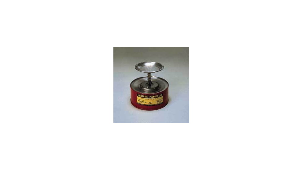 Justrite Plunger Can W/BRASS Pump 1/2GL 10208