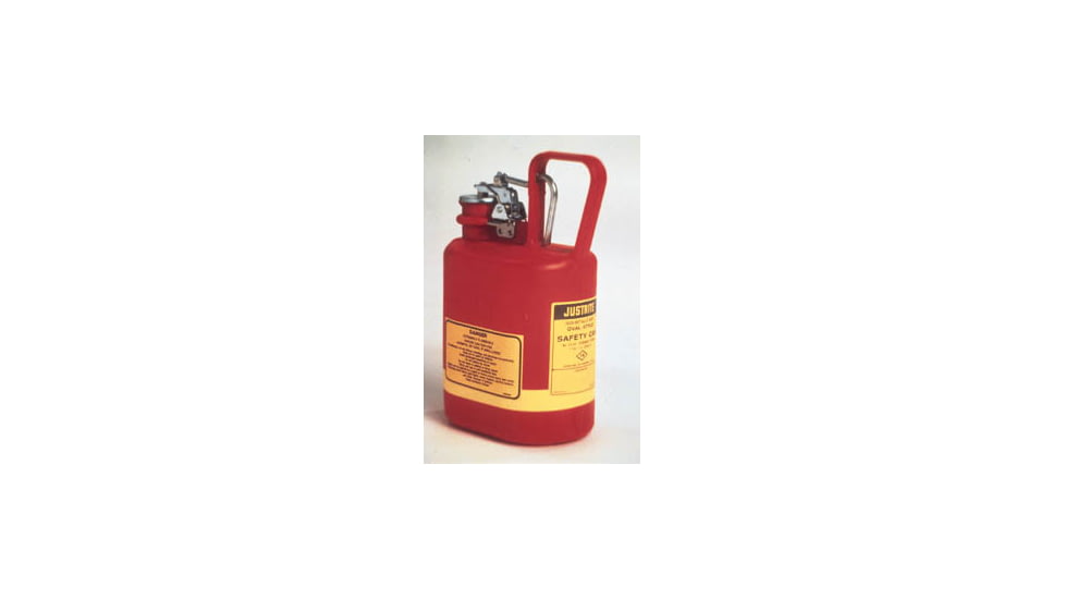 Justrite Safety Can Polyeth 0.5 Gallon 14045