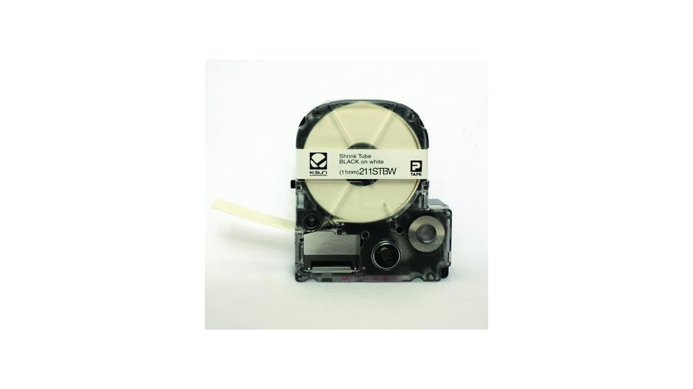 K-Sun Shrink Tube 1/2 X 96IN BLK/WHT 211STBW