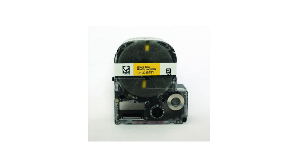 K-Sun Shrink Tube 1/4 X 96IN BLK/YW 208STBY