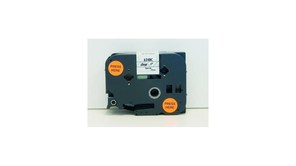 K-Sun Tape 1 Black On Clear 624BC