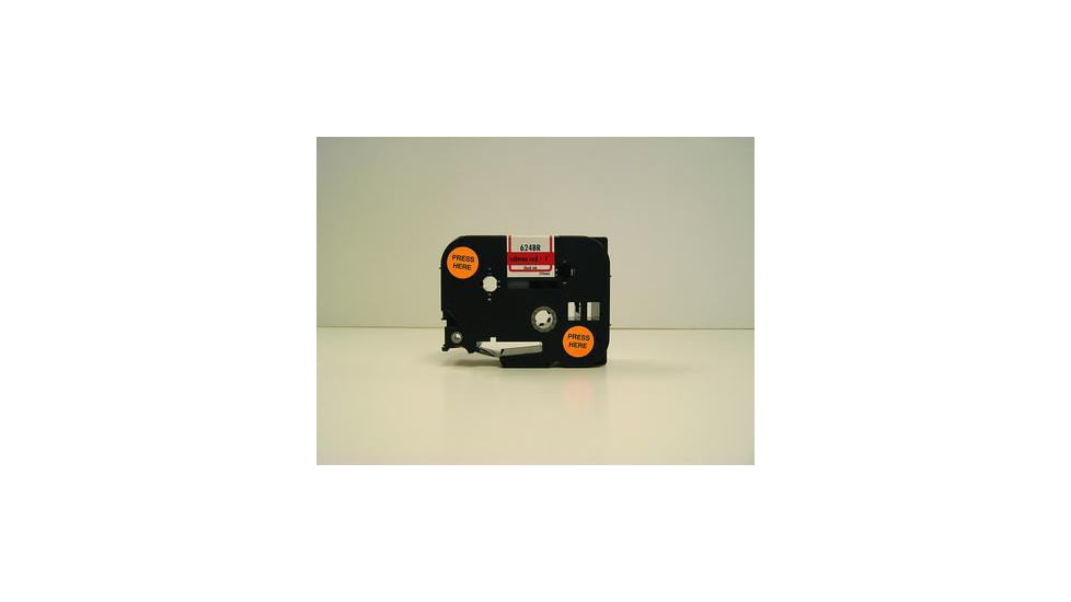 K-Sun Tape 1 Black On Red 624BR