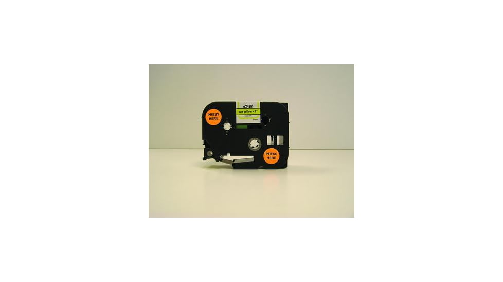 K-Sun Tape 1 Black On Yellow 624BY