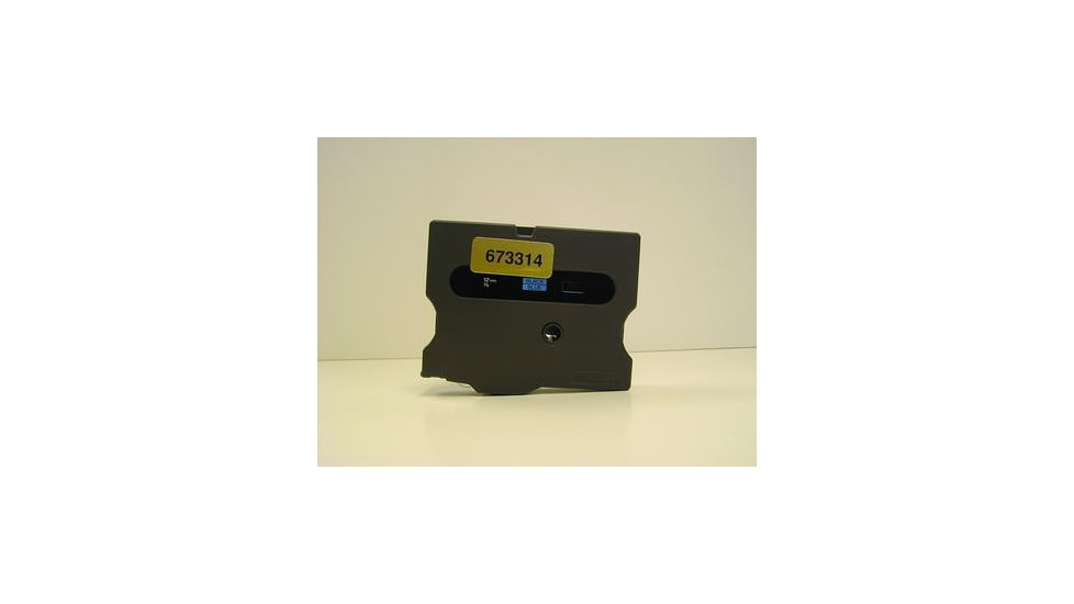 K-Sun Tape Black On Blue 1/2IN 673314