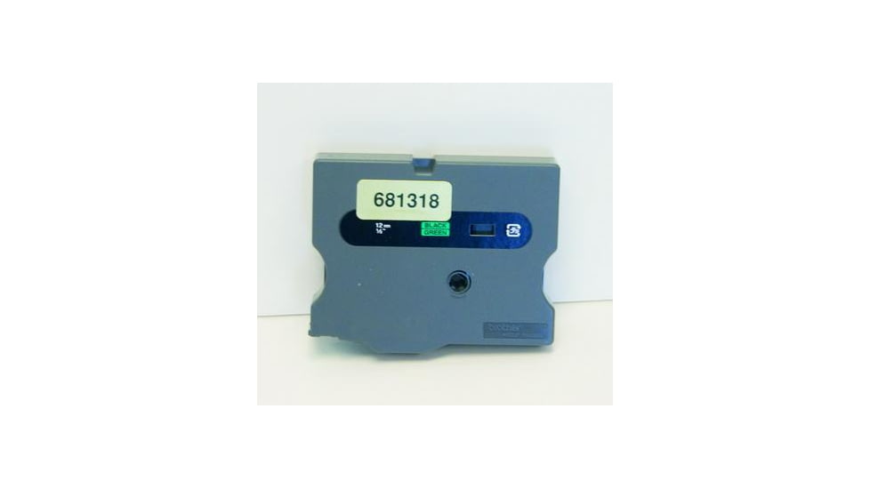 K-Sun Tape Black On Green 1/2IN 681318
