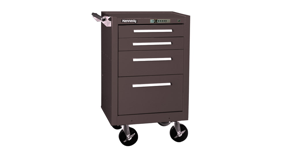 Kennedy Mfg Cabinet 4 Drwr Roller Bwn Hlck 21040B, Unit EA