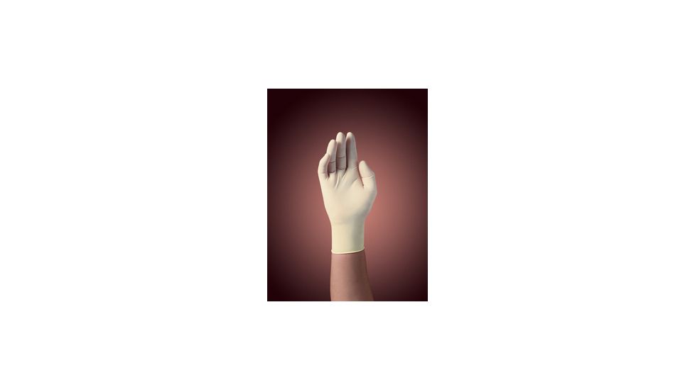 Kimberly Clark PFE Latex Exam Gloves, Tan, Medium 57330