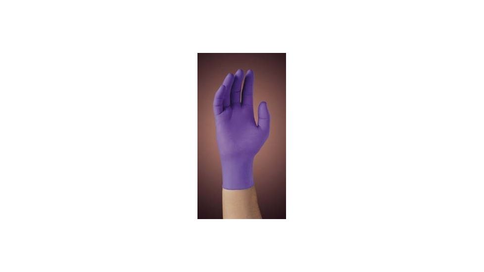 Kimberly Clark PURPLE NITRILE and PURPLE NITRILE-XTRA Examination Gloves, Kimberly-Clark 55081 Purple NITRILE, 24.1 Cm (91/2'') Length