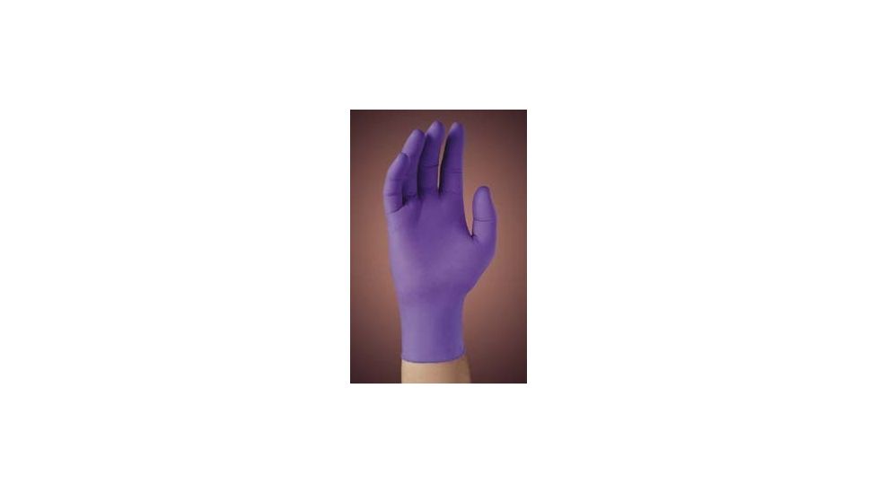 Kimberly Clark MICROGRIP PURPLE NITRILE Poly-Coated Powder-Free Gloves 40101-346