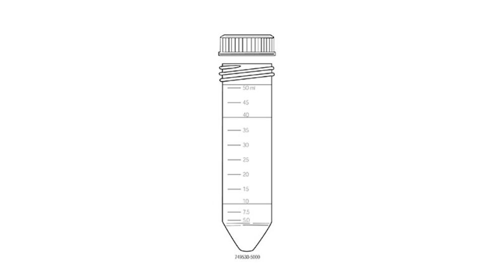 Kimble/Kontes Cent Tubes Pp 50ML CS25 