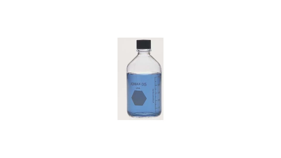 Kimble/Kontes Bottle Media W/TFE 125ML CS48 61110P 125