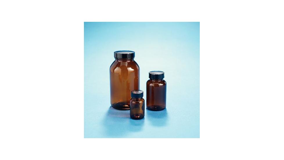 Kimble/Kontes Bottle Wmpkr Amb 4OZ CS24 5220438V 26