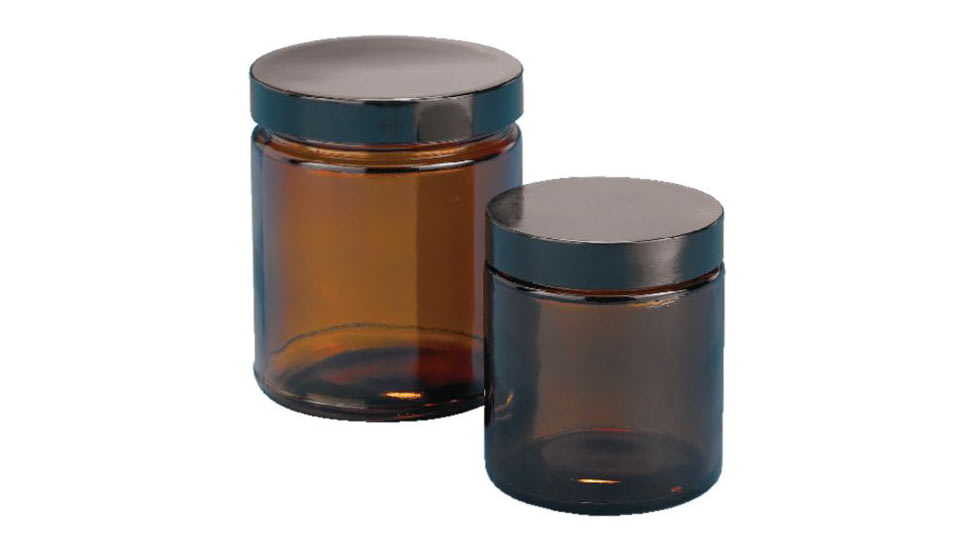 Kimble/Kontes Jar Ss Ambr 16OZ CS12 5421689C 26