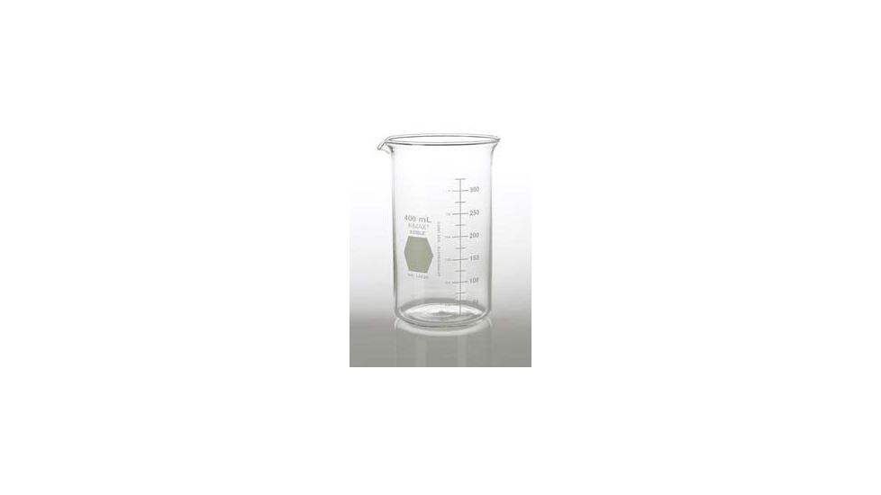 Kimble/Kontes KIMAX Brand Berzelius Beakers, Tall Form, Graduated, Borosilicate Glass 14020-600 Without Pouring Spout