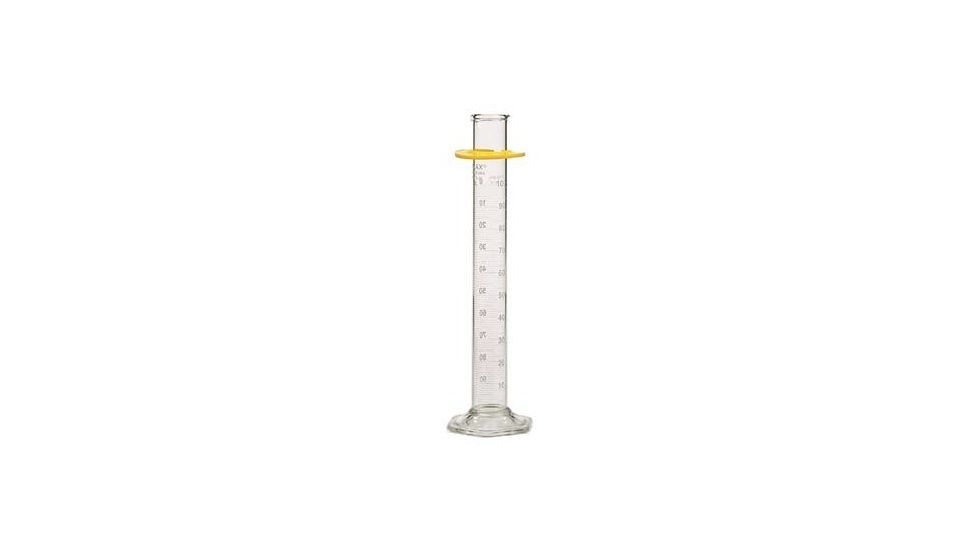 Kimble/Kontes KIMAX Brand Reverse Metric Scale Graduated Cylinders, Class A 20028W 10 White Scale