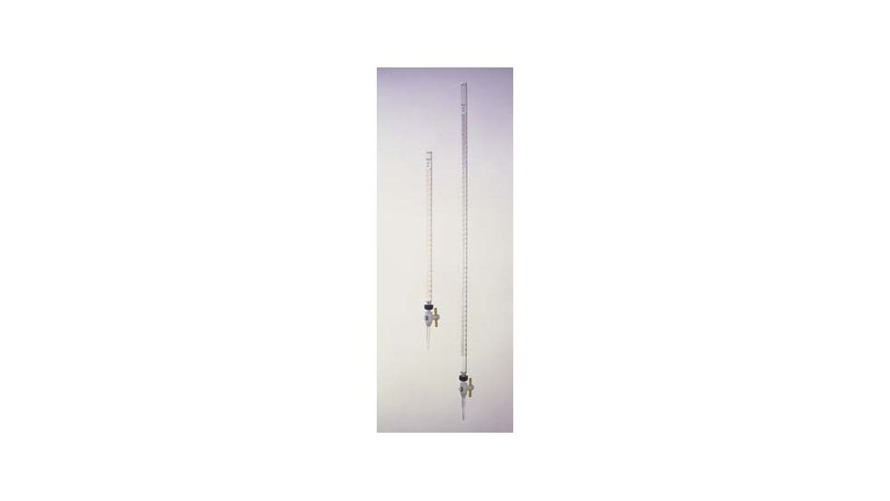 Kimble/Kontes KIMAX Buret with Threaded Closure Fit, Straight Bore PTFE Stopcock, Kimble Chase 17034H 99 Accessory