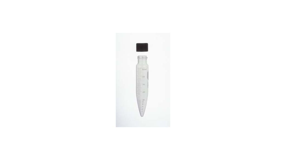Kimble/Kontes KIMAX Centrifuge Tubes, Graduated, Conical-Bottom, with Screw Caps, Kimble Chase 45166 50 Standard Tubes