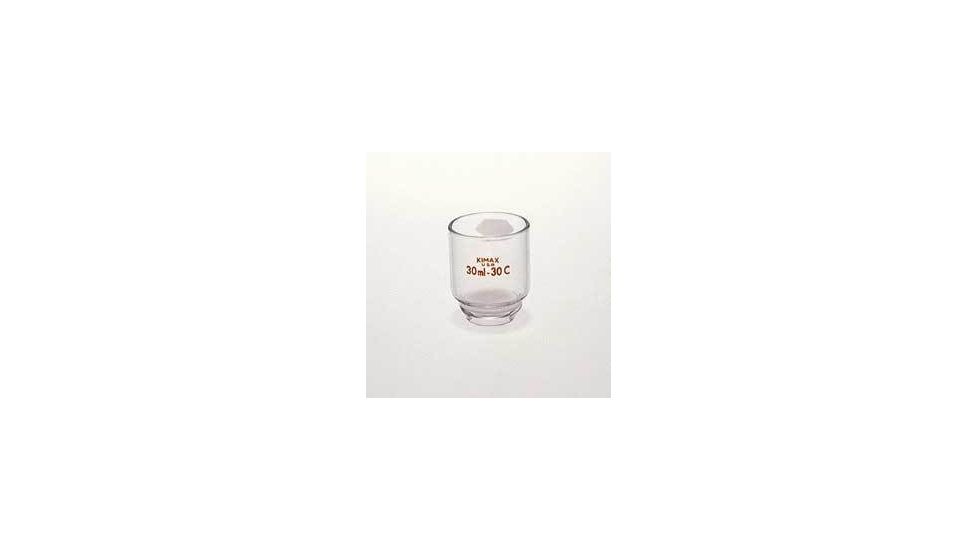 Kimble/Kontes KIMAX Gooch Crucibles, Low Form, with KIMFLOW Fritted Disc, Kimble Chase 28260 302