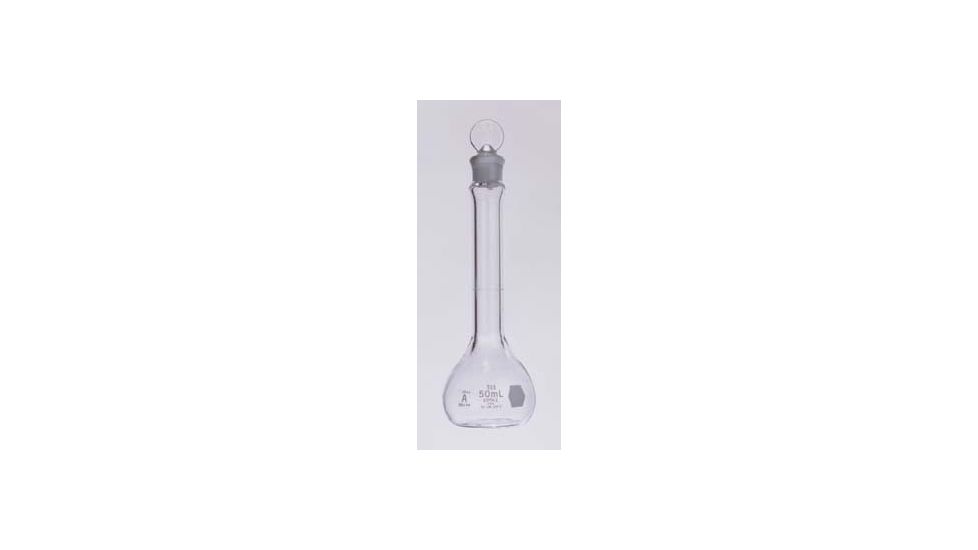 Kimble/Kontes KIMAX Volumetric Flasks with [ST] Glass Stopper, Class A, Kimble Chase 28014 1000