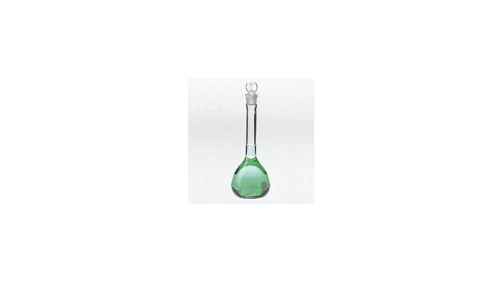 Kimble/Kontes KIMAX Volumetric Flasks with [ST] Glass Stopper, Class A, Serialized and Certified, Kimble Chase 28017 100