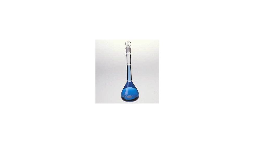 Kimble/Kontes KIMAX Volumetric Flasks with [ST] Glass Stopper, Class B, Kimble Chase 28015 200