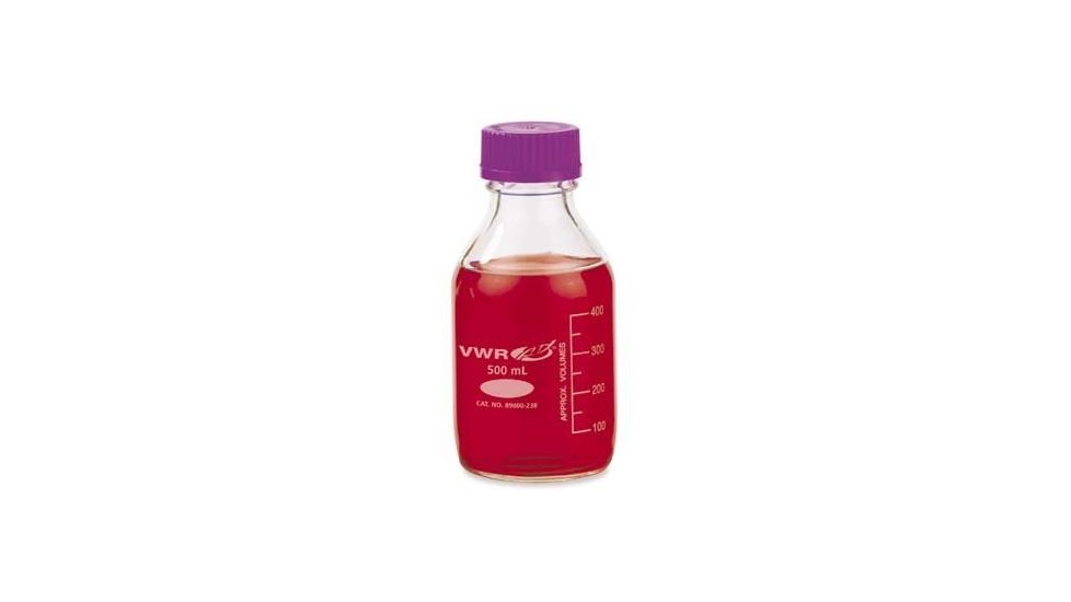 Kimble/Kontes Storage/Media Bottles VW14396 100 Without Cap
