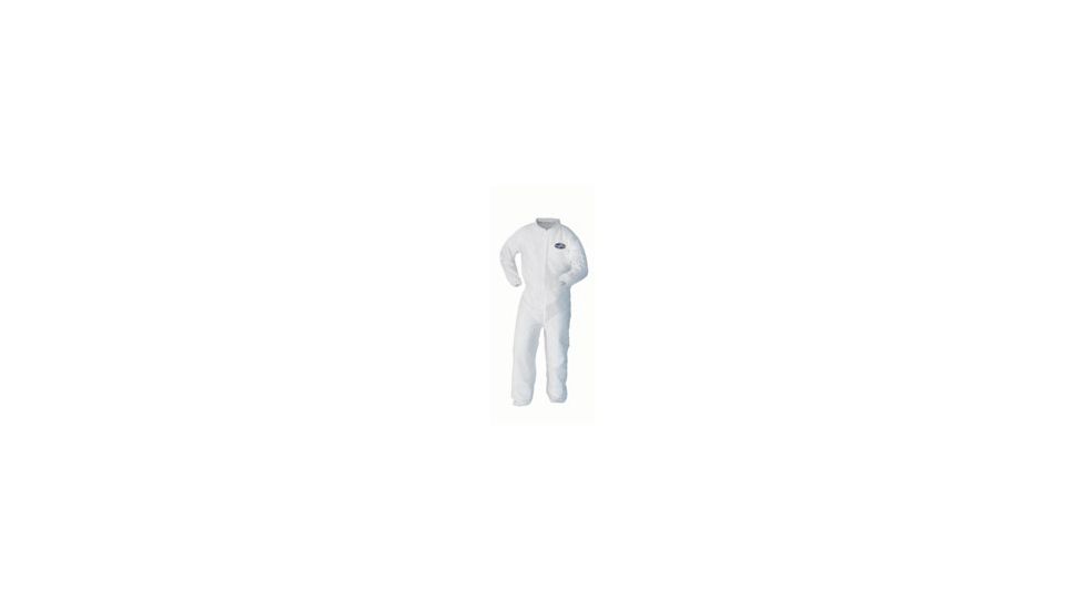 Kleenguard A10 Light Duty Coverall, White, XL 10608