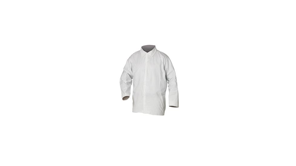 Kleenguard A40 Liquid &amp; Particle Protection Shirts, White, XXL 44405