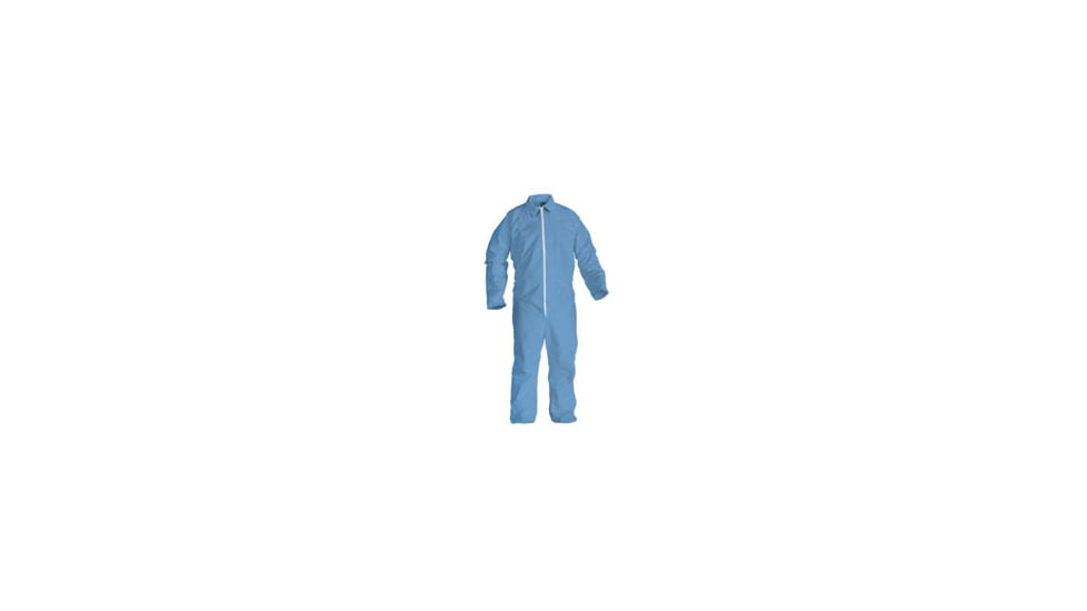 Kleenguard A65 Flame Resistant Coveralls, Blue, Medium 45312