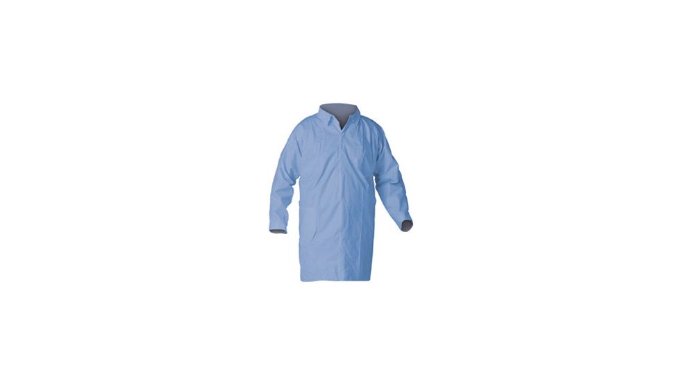 Kleenguard A65 Flame Resistant Lab Coat, Blue, XXXL 12814
